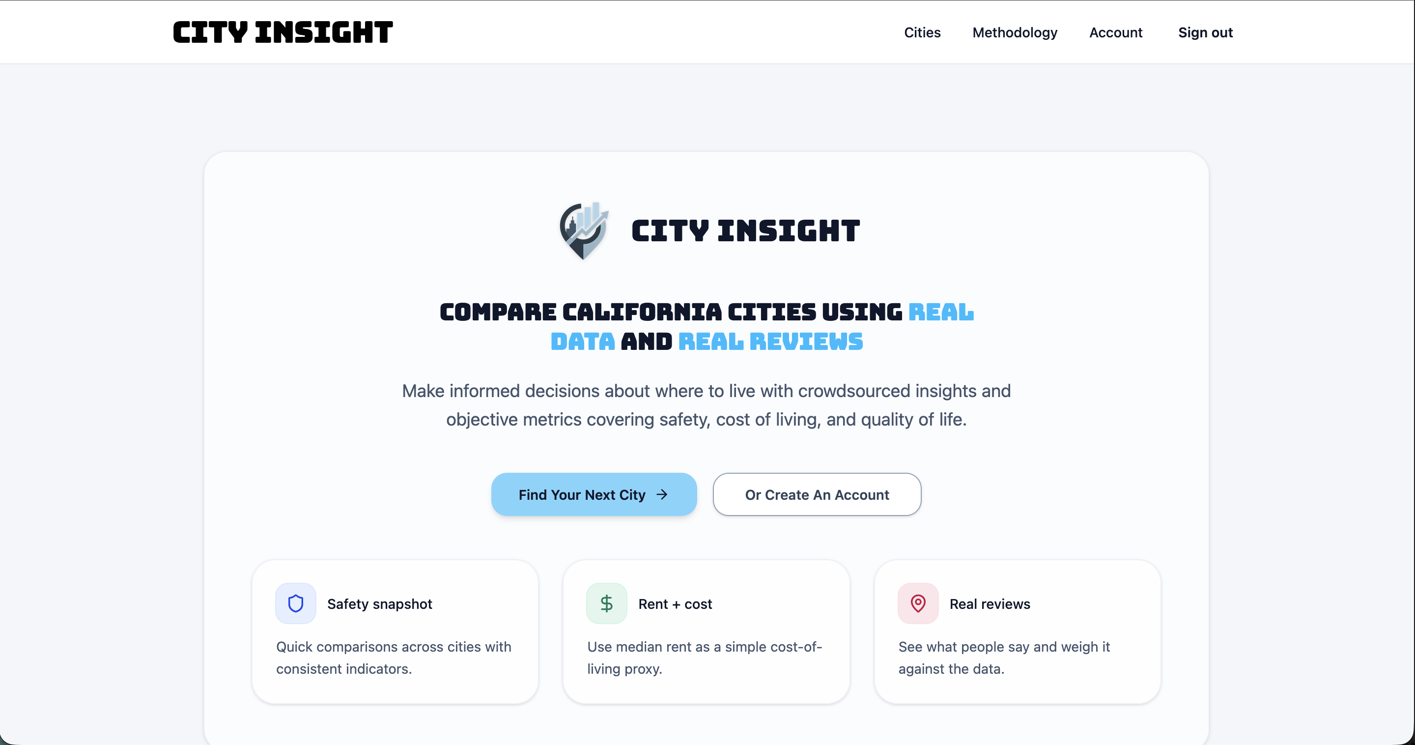City Insight screenshot